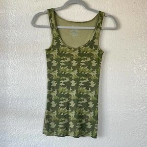 Camo tank y2k mcbling